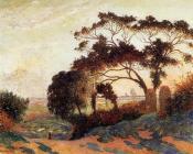 费迪南德 卢瓦扬 : Landscape, Hills of Guerande